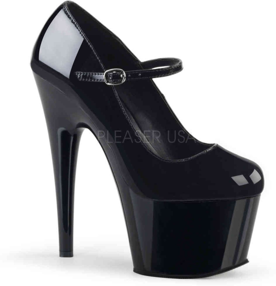 EU 37 = US 7 | ADORE-787 | 7 Heel, 2 3/4 PF Mary Jane Pump